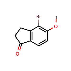4-bromo-5-methoxy-2,3-dihydro-1H-inden-1-one