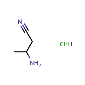 3-aminobutanenitrile hydrochloride