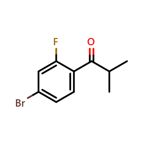 1-(4-bromo-2-fluorophenyl)-2-methylpropan-1-one