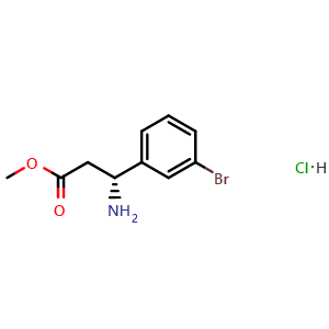 methyl (R)-3-amino-3-(3-bromophenyl)propanoate hydrochloride