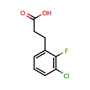 3-(3-chloro-2-fluorophenyl)propanoic acid