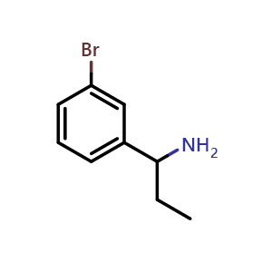 1-(3-bromophenyl)propan-1-amine