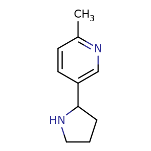 2-methyl-5-(pyrrolidin-2-yl)pyridine