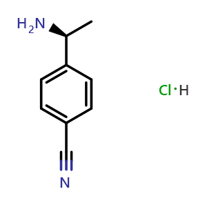 (S)-4-(1-aminoethyl)benzonitrile hydrochloride