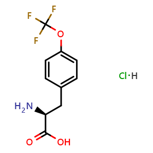 (S)-2-amino-3-(4-(trifluoromethoxy)phenyl)propanoic acid hydrochloride