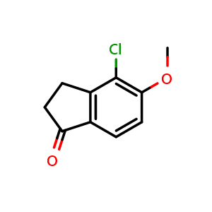 4-chloro-5-methoxy-2,3-dihydro-1H-inden-1-one