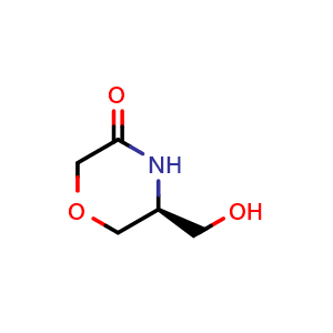(S)-5-(hydroxymethyl)morpholin-3-one