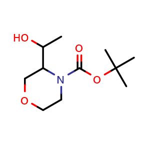tert-butyl 3-(1-hydroxyethyl)morpholine-4-carboxylate