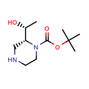 tert-butyl (R)-2-((R)-1-hydroxyethyl)piperazine-1-carboxylate