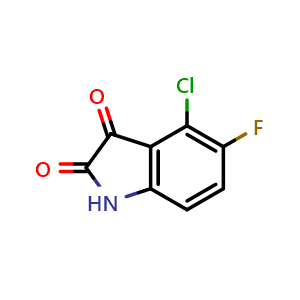 4-chloro-5-fluoroindoline-2,3-dione