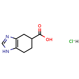 4,5,6,7-tetrahydro-1H-benzo[d]imidazole-5-carboxylic acid hydrochloride