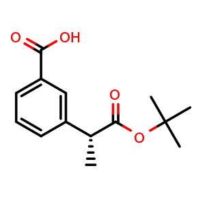 (R)-3-(1-(tert-butoxy)-1-oxopropan-2-yl)benzoic acid