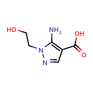 5-amino-1-(2-hydroxyethyl)-1H-pyrazole-4-carboxylic acid