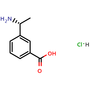 (R)-3-(1-aminoethyl)benzoic acid hydrochloride