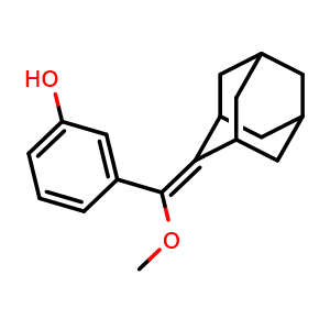 3-(adamantan-2-ylidene(methoxy)methyl)phenol