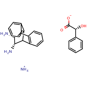 (11S,12S)-11,12-diamino-9,10-dihydro-9,10-ethanoanthracene (R)-mandelate monoammonium salt