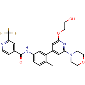 Chemical structure of LXH254 , CAS 1800398-38-2, AChemBlock S88567
