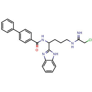 Chemical structure of BB-Cl-amidine , CAS 1802637-39-3, AChemBlock S88568