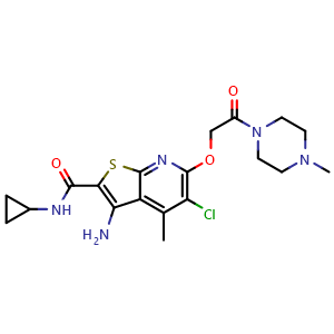 Chemical structure of LY2119620 , CAS 886047-22-9, AChemBlock S88624