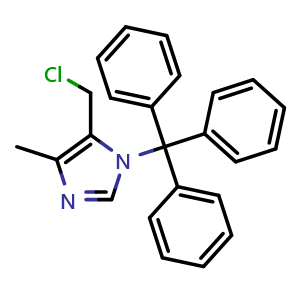 5-(chloromethyl)-4-methyl-1-trityl-1H-imidazole