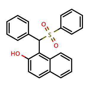 1-(phenyl(phenylsulfonyl)methyl)naphthalen-2-ol
