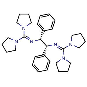 N,N'-((1R,2R)-1,2-diphenylethane-1,2-diyl)bis(1,1-di(pyrrolidin-1-yl)methanimine)