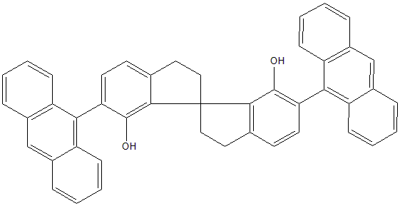 (S)-6,6'-di(anthracen-9-yl)-2,2',3,3'-tetrahydro-1,1'-spirobi[indene]-7,7'-diol