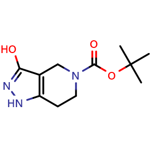 tert-butyl 3-hydroxy-1,4,6,7-tetrahydro-5H-pyrazolo[4,3-c]pyridine-5-carboxylate