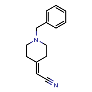 2-(1-benzylpiperidin-4-ylidene)acetonitrile