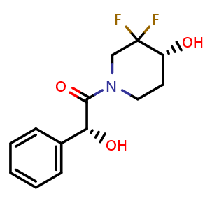 (R)-1-((R)-3,3-difluoro-4-hydroxypiperidin-1-yl)-2-hydroxy-2-phenylethan-1-one