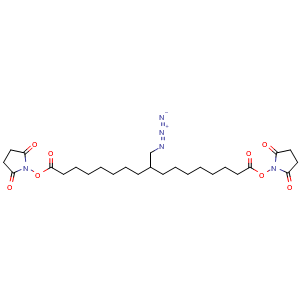 bis(2,5-dioxopyrrolidin-1-yl) 9-(azidomethyl)heptadecanedioate