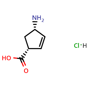 (1R,4S)-4-aminocyclopent-2-ene-1-carboxylic acid hydrochloride