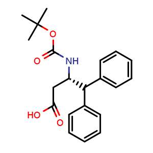 (S)-3-((tert-butoxycarbonyl)amino)-4,4-diphenylbutanoic acid