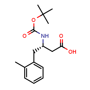 (S)-3-((tert-butoxycarbonyl)amino)-4-(o-tolyl)butanoic acid