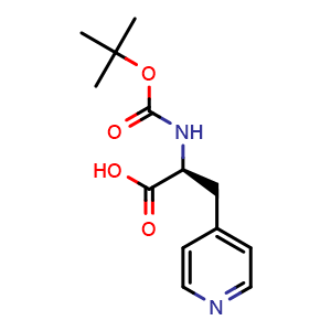 (S)-2-((tert-butoxycarbonyl)amino)-3-(pyridin-4-yl)propanoic acid