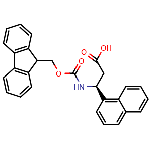 (S)-3-((((9H-fluoren-9-yl)methoxy)carbonyl)amino)-3-(naphthalen-1-yl)propanoic acid