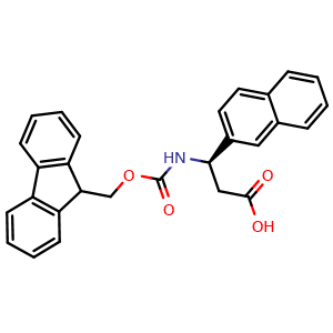 (R)-3-((((9H-fluoren-9-yl)methoxy)carbonyl)amino)-3-(naphthalen-2-yl)propanoic acid