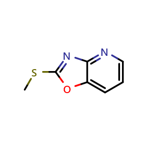2-(methylthio)oxazolo[4,5-b]pyridine