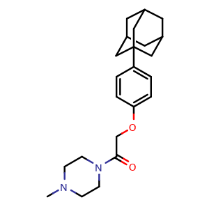 2-(4-(adamantan-1-yl)phenoxy)-1-(4-methylpiperazin-1-yl)ethan-1-one