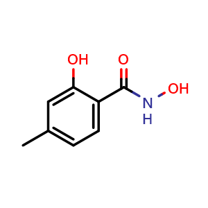 Chemical structure of N,2-dihydroxy-4-methylbenzamide , CAS 158671-29-5, AChemBlock S89308