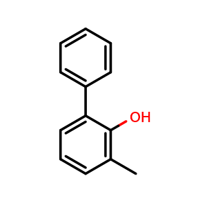 Chemical structure of 3-methyl-[1,1'-biphenyl]-2-ol , CAS 17755-10-1, AChemBlock S89323