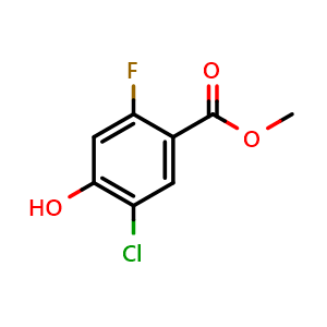 methyl 5-chloro-2-fluoro-4-hydroxybenzoate