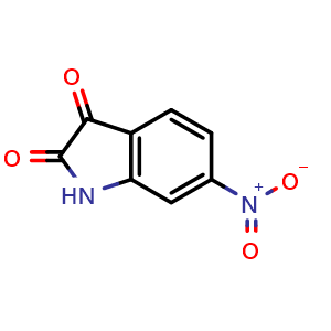 6-nitroindoline-2,3-dione