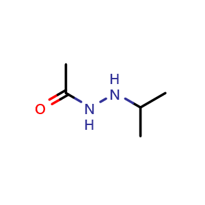 Chemical structure of N'-isopropylacetohydrazide , CAS 4466-50-6, AChemBlock S89407