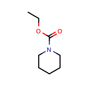 Chemical structure of Ethyl piperidine-1-carboxylate , CAS 5325-94-0, AChemBlock S89428