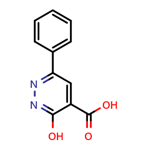 3-hydroxy-6-phenylpyridazine-4-carboxylic acid