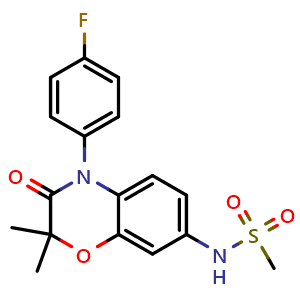 Chemical structure of Apararenone , CAS 945966-46-1, AChemBlock S89537