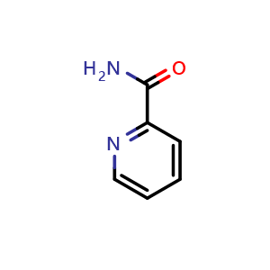 Chemical structure of picolinamide , CAS 1452-77-3, AChemBlock S89559