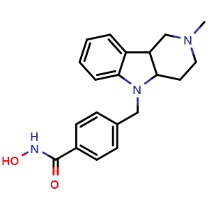 Chemical structure of Tubastatin A trifluoroacetate , CAS 1239262-52-2, AChemBlock S89598
