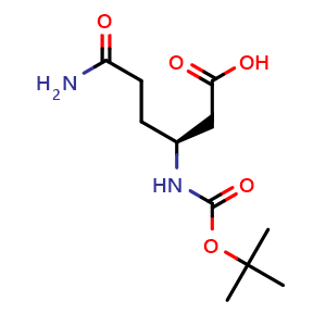 (3S)-6-Amino-3-[[(1,1-dimethylethoxy)carbonyl]amino]-6-oxohexanoic acid